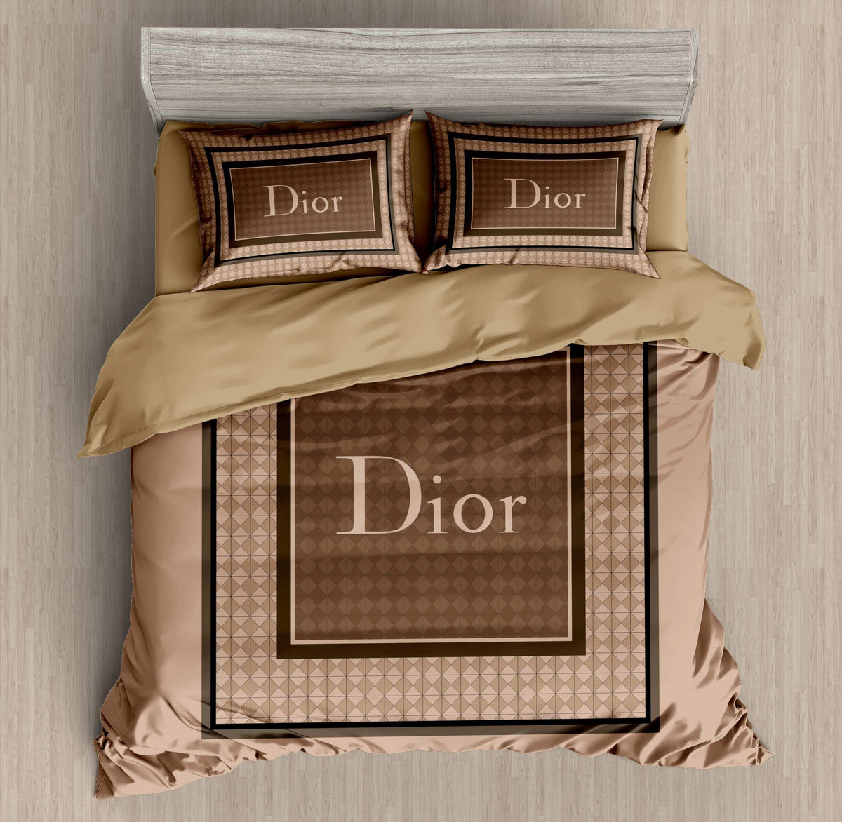 Sand Minimal Bedding Set - sand beige clean minimal border - source file Anara-Lifestyle-Product-15.jpg