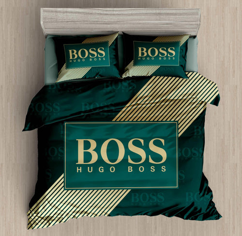 Emerald Herringbone Bedding Set - emerald and cream refined herringbone pattern - source file Anara-Lifestyle-Product-23.jpg