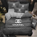 Smoke Emblem Bedding Set - smoke grey soft monochrome emblem design - source file Anara-Lifestyle-Product-34.jpg