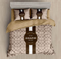 Taupe Stripe Bedding Set - taupe and brown tailored central stripe - source file Anara-Lifestyle-Product-46.jpg