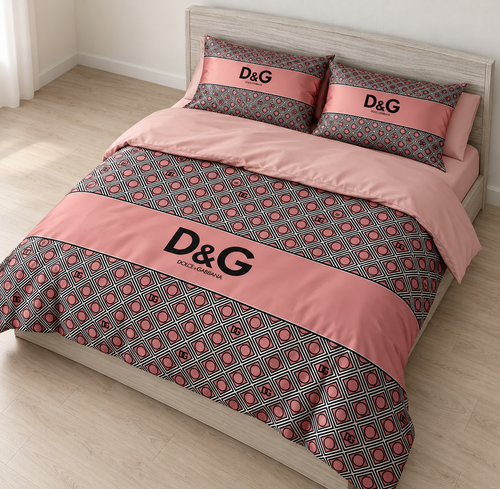 Blush Geo Bedding Set